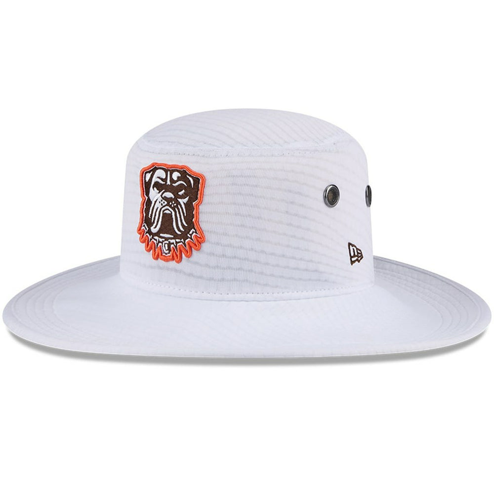 Cleveland Browns New Era 2024 NFL Training Camp Panama Bucket Hat White | NFL