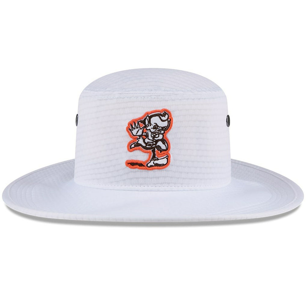 Cleveland Browns New Era 2024 NFL Training Camp Panama Bucket Hat White | NFL