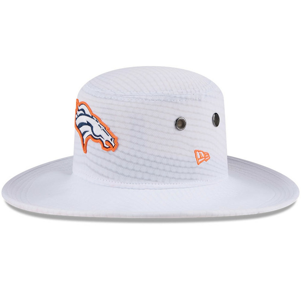 Denver Broncos New Era 2024 NFL Training Camp Panama Bucket Hat White | NFL