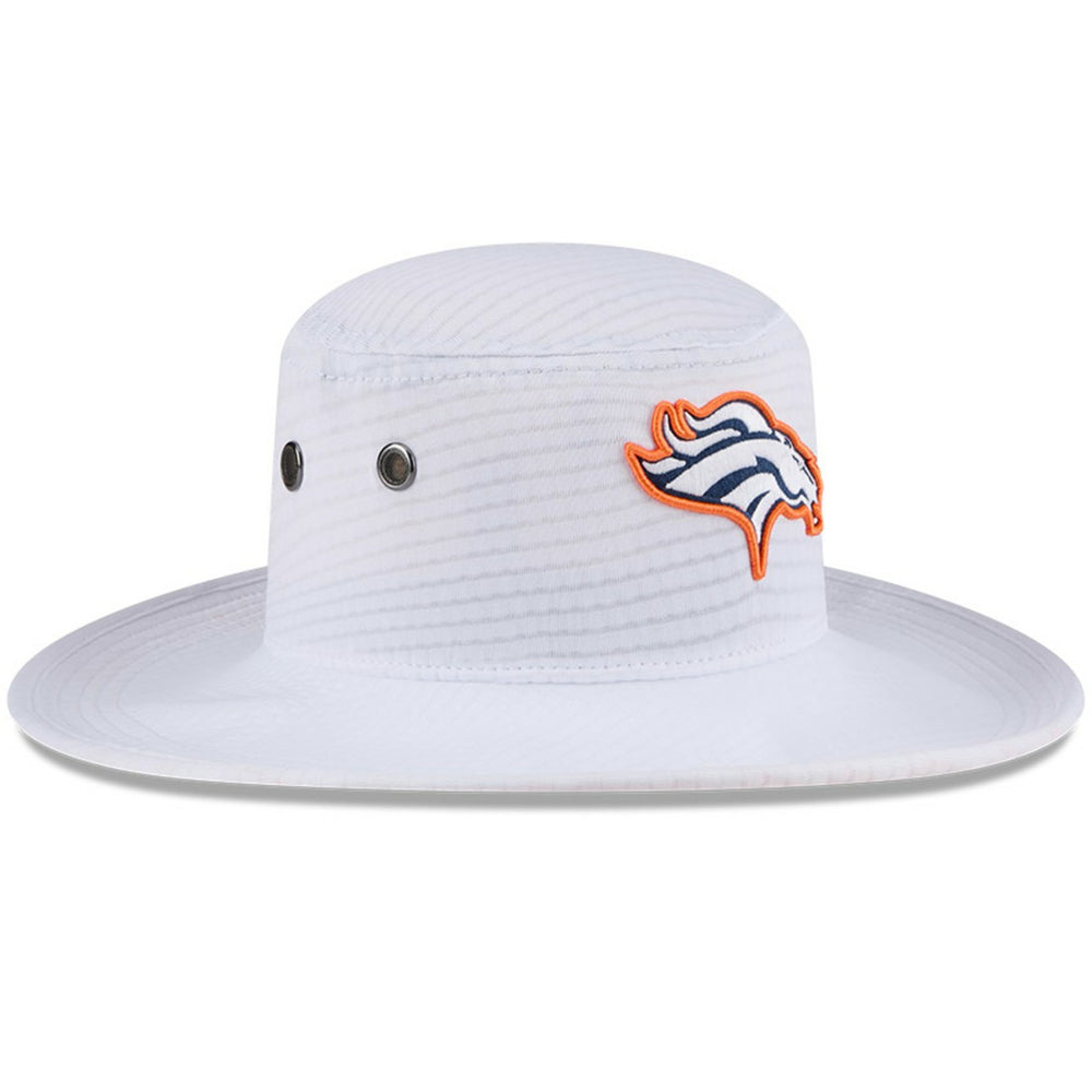 Denver Broncos New Era 2024 NFL Training Camp Panama Bucket Hat White | NFL