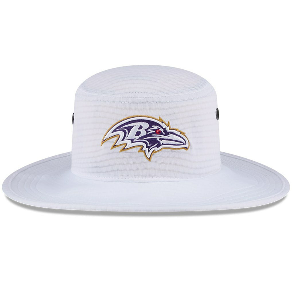Baltimore Ravens New Era 2024 NFL Training Camp Panama Bucket Hat White | NFL