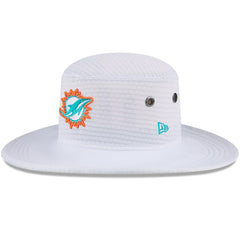 Miami Dolphins New Era 2024 NFL Training Camp Panama Bucket Hat White | NFL