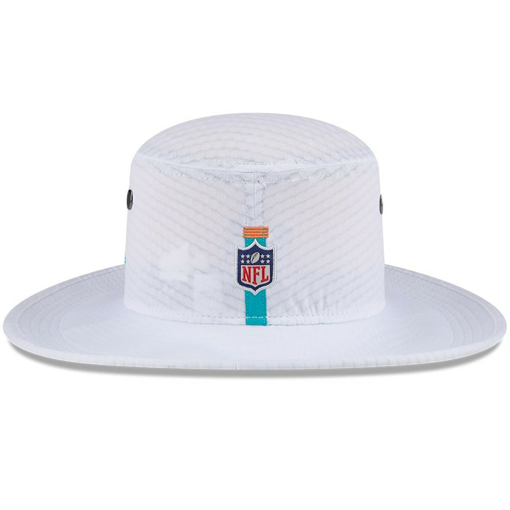 Miami Dolphins New Era 2024 NFL Training Camp Panama Bucket Hat White | NFL