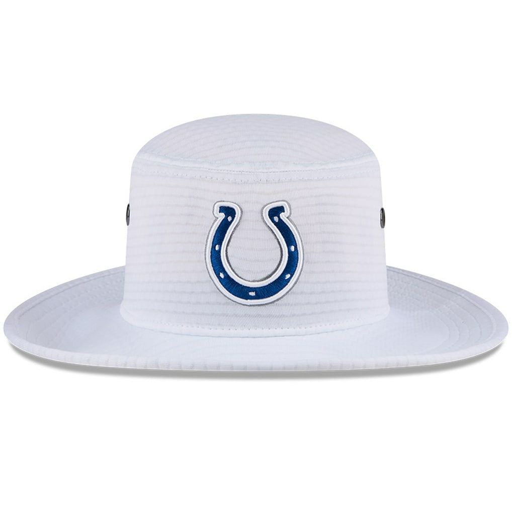 Indianapolis Colts New Era 2024 NFL Training Camp Panama Bucket Hat White | NFL