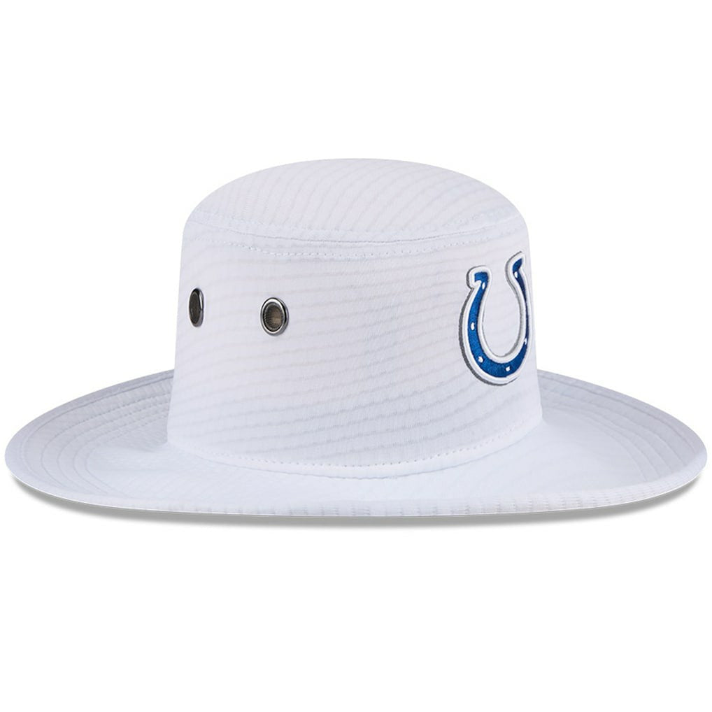 Indianapolis Colts New Era 2024 NFL Training Camp Panama Bucket Hat White | NFL