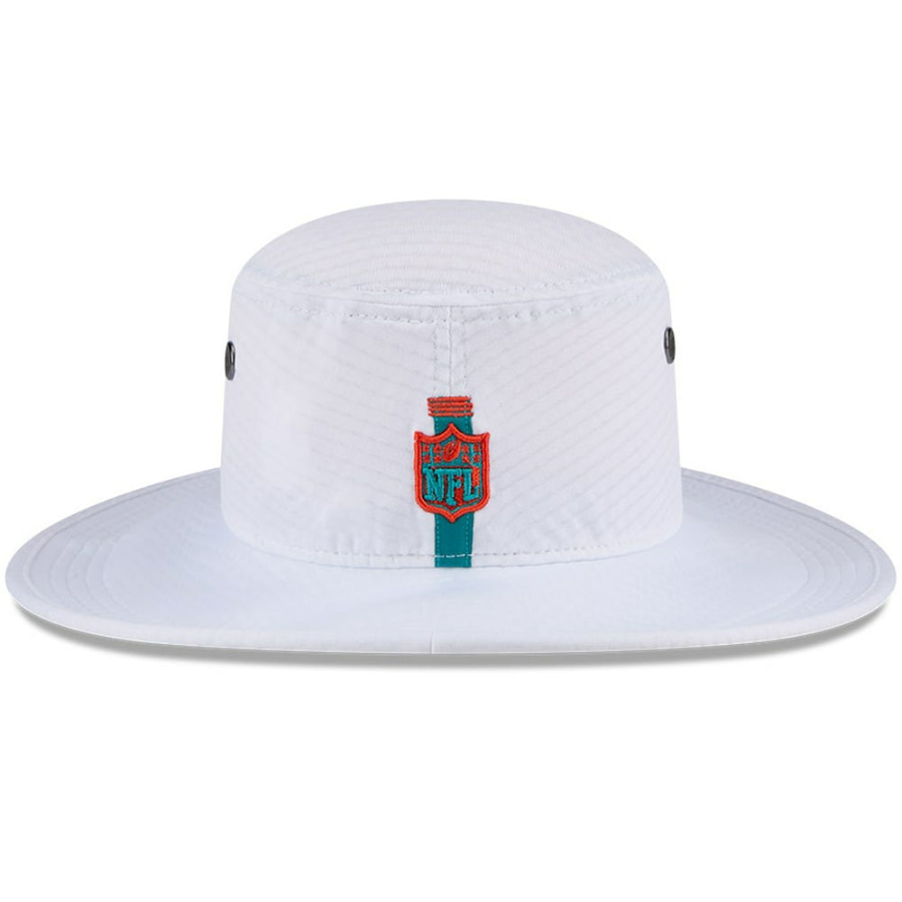 Miami Dolphins New Era 2024 NFL Training Camp Panama Bucket Hat White | NFL