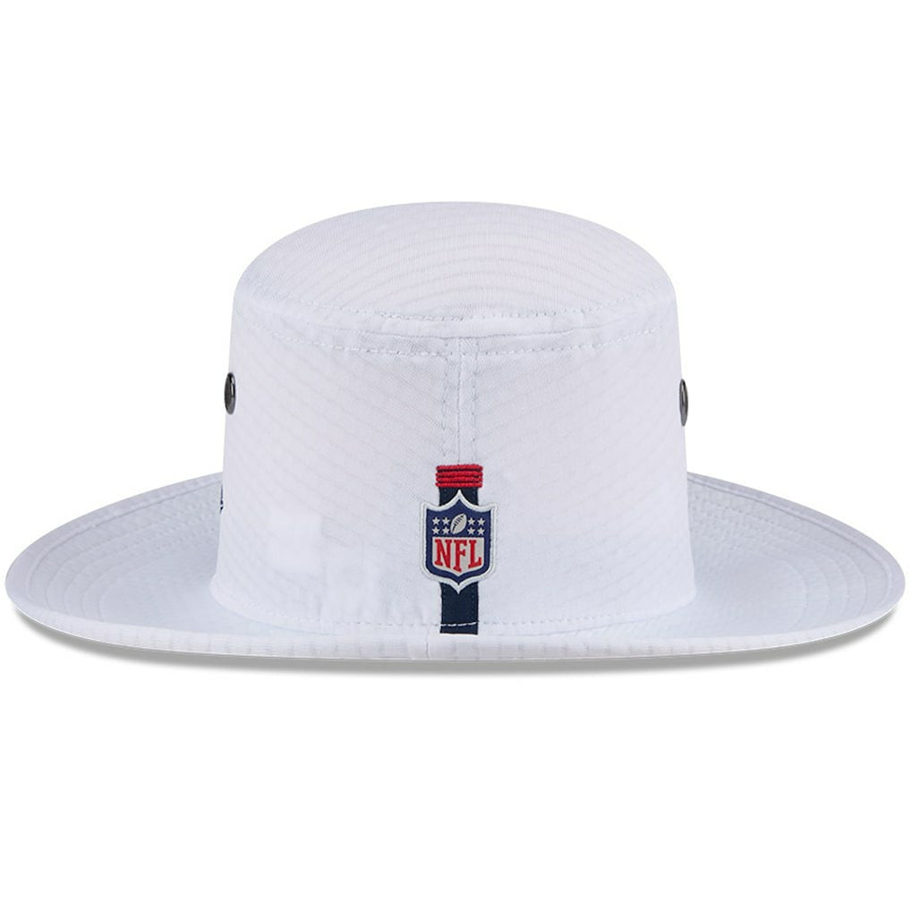 New England Patriots New Era 2024 NFL Training Camp Panama Bucket Hat White | NFL