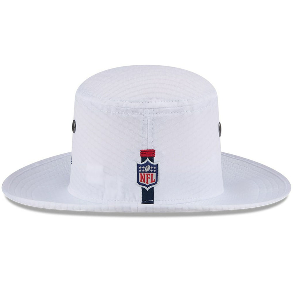 New England Patriots New Era 2024 NFL Training Camp Panama Bucket Hat White | NFL
