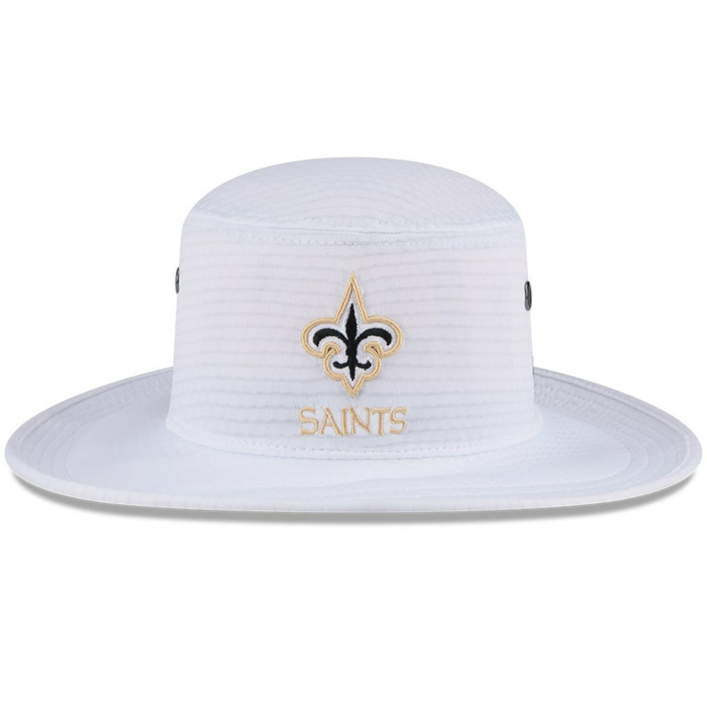 New Orleans Saints New Era 2024 NFL Training Camp Panama Bucket Hat White | NFL