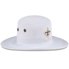 New Orleans Saints New Era 2024 NFL Training Camp Panama Bucket Hat White | NFL