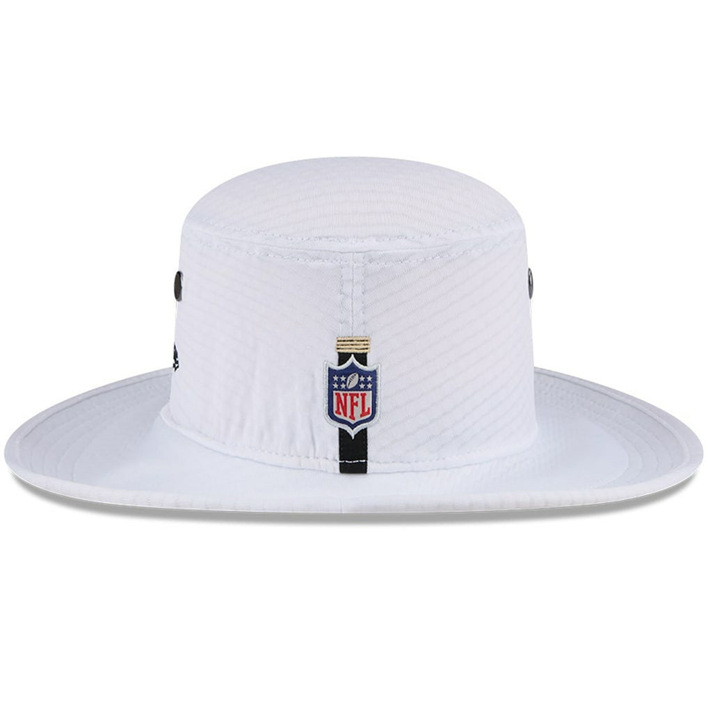 New Orleans Saints New Era 2024 NFL Training Camp Panama Bucket Hat White | NFL