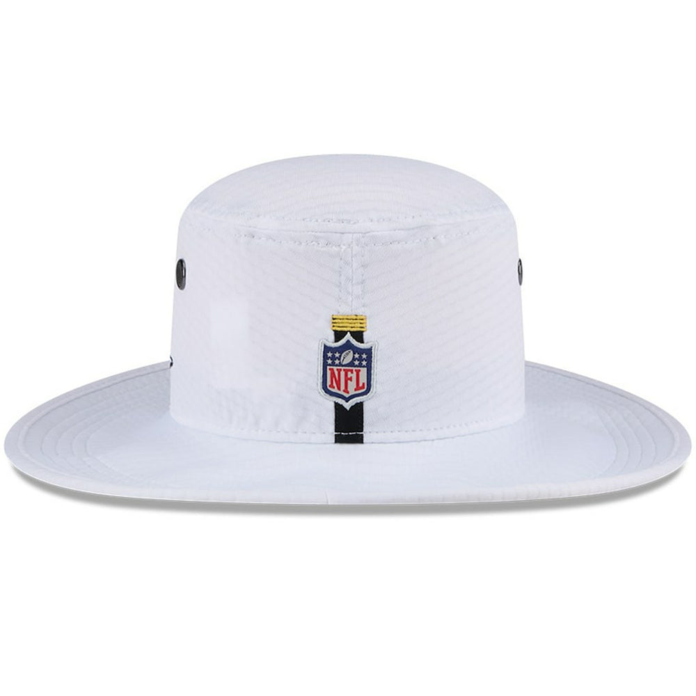Pittsburgh Steelers New Era 2024 NFL Training Camp Panama Bucket Hat White | NFL