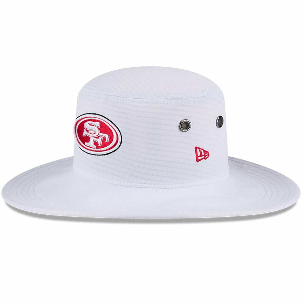 San Francisco 49ers New Era 2024 NFL Training Camp Panama Bucket Hat White | NFL
