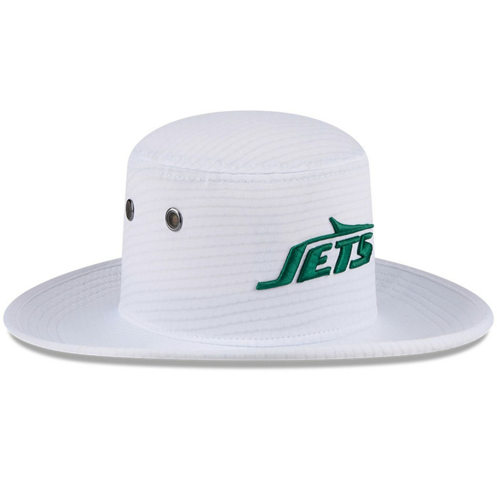 New York Jets New Era 2024 NFL Training Camp Panama Bucket Hat White | NFL