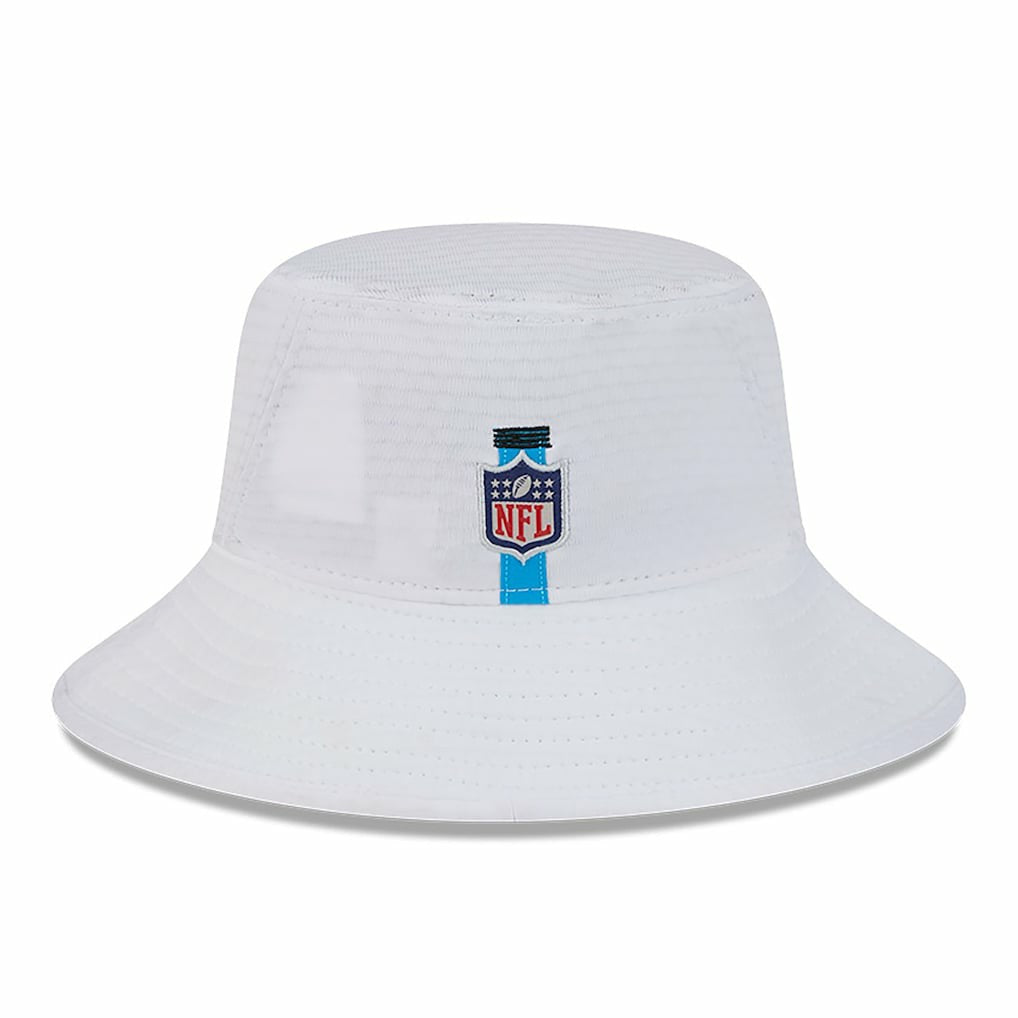 Carolina Panthers New Era 2024 NFL Training Camp Stretch Bucket Hat White | NFL