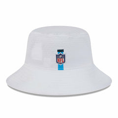 Carolina Panthers New Era 2024 NFL Training Camp Stretch Bucket Hat White | NFL