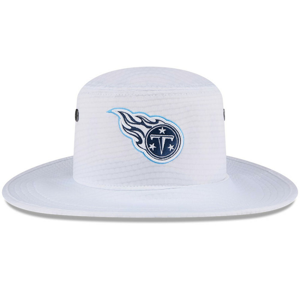 Tennessee Titans New Era 2024 NFL Training Camp Panama Bucket Hat White | NFL