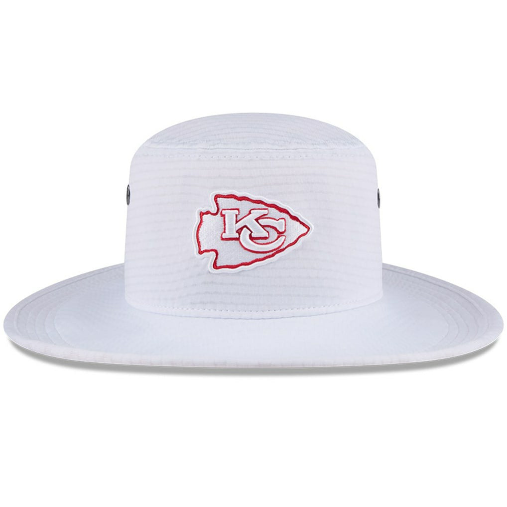 Kansas City Chiefs New Era 2024 NFL Training Camp Panama Bucket Hat White | NFL