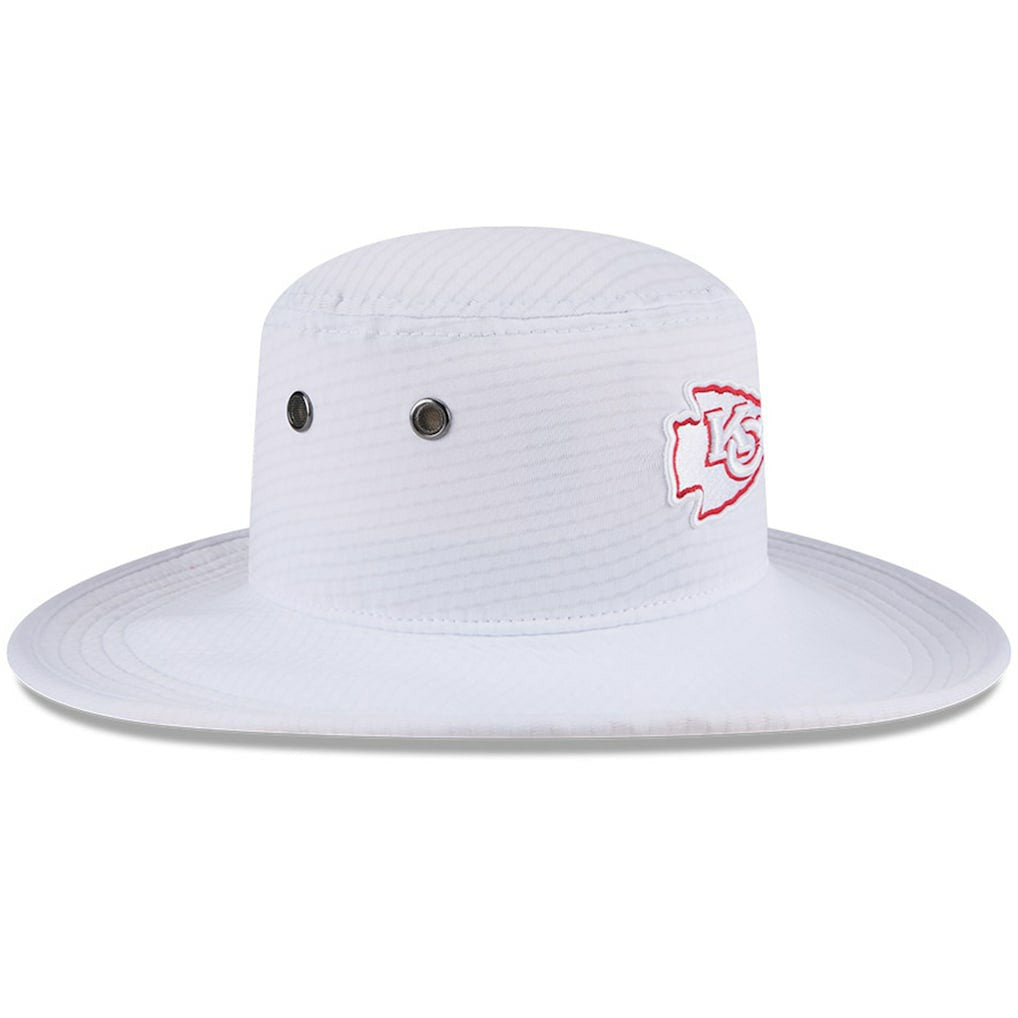 Kansas City Chiefs New Era 2024 NFL Training Camp Panama Bucket Hat White | NFL