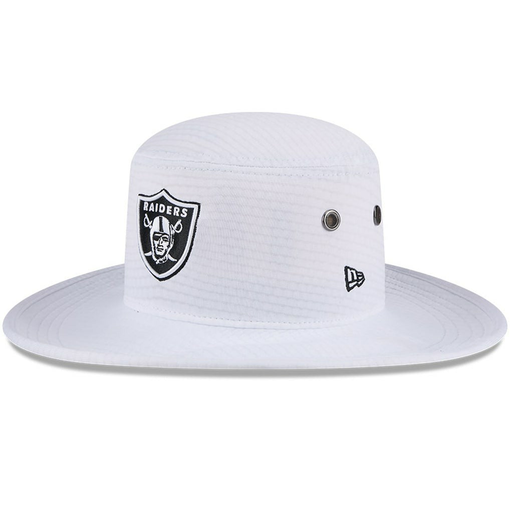 Las Vegas Raiders New Era 2024 NFL Training Camp Panama Bucket Hat White | NFL