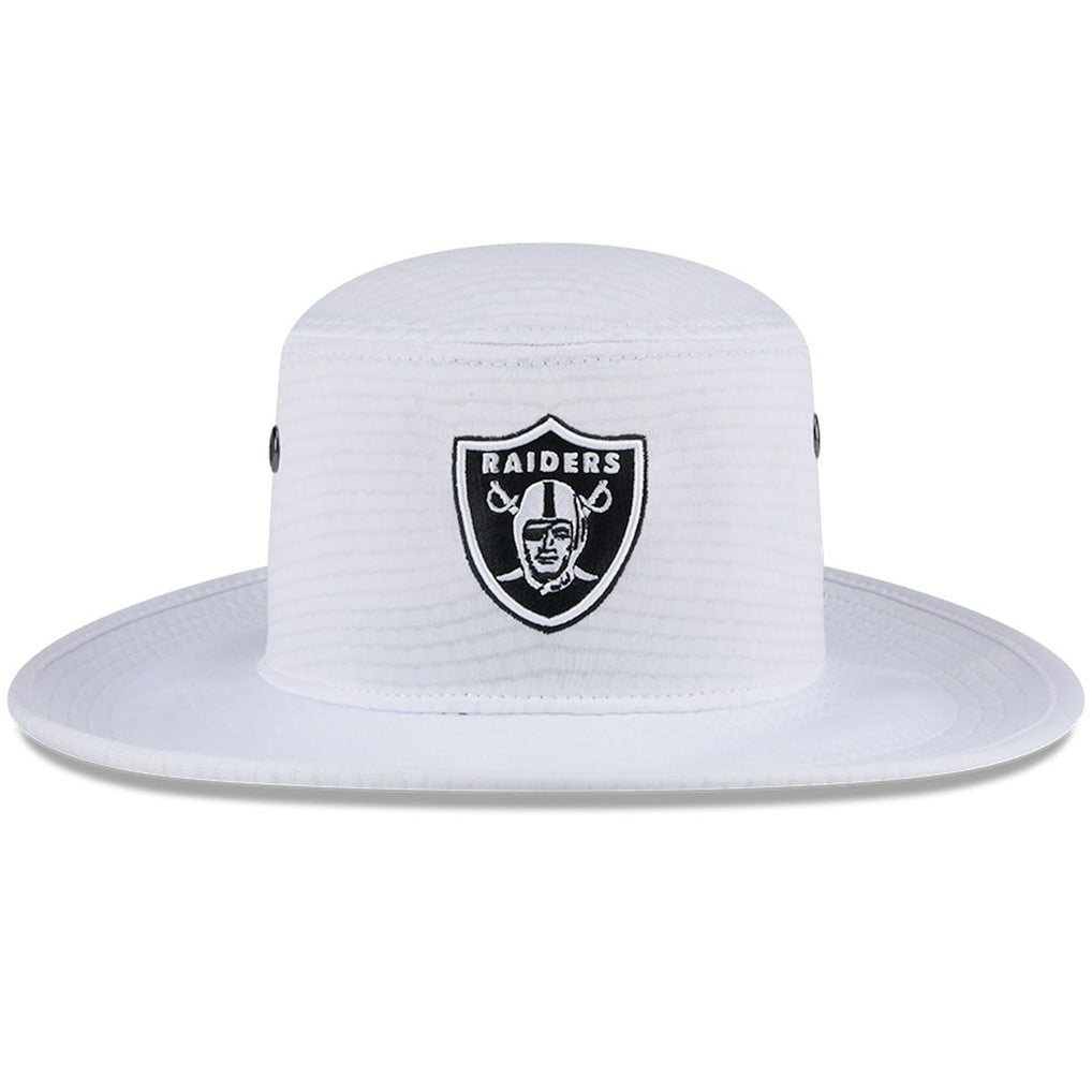 Las Vegas Raiders New Era 2024 NFL Training Camp Panama Bucket Hat White | NFL