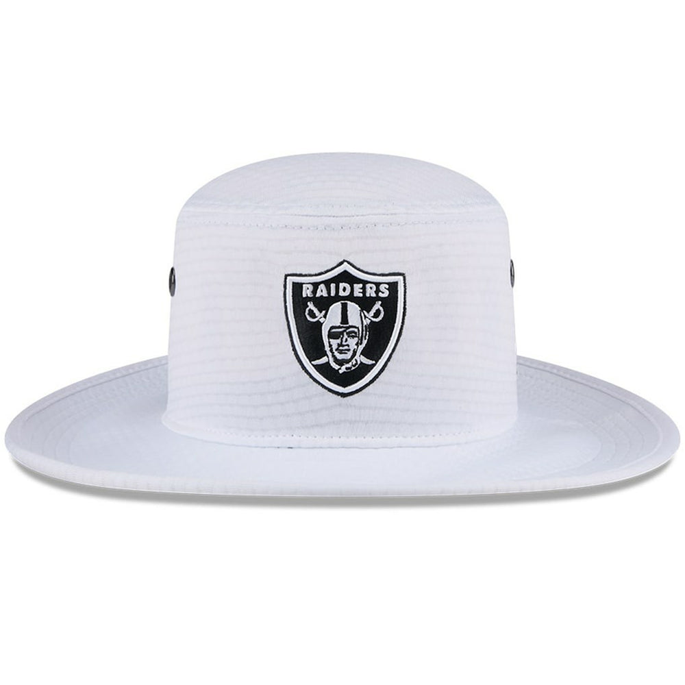 Las Vegas Raiders New Era 2024 NFL Training Camp Panama Bucket Hat White | NFL