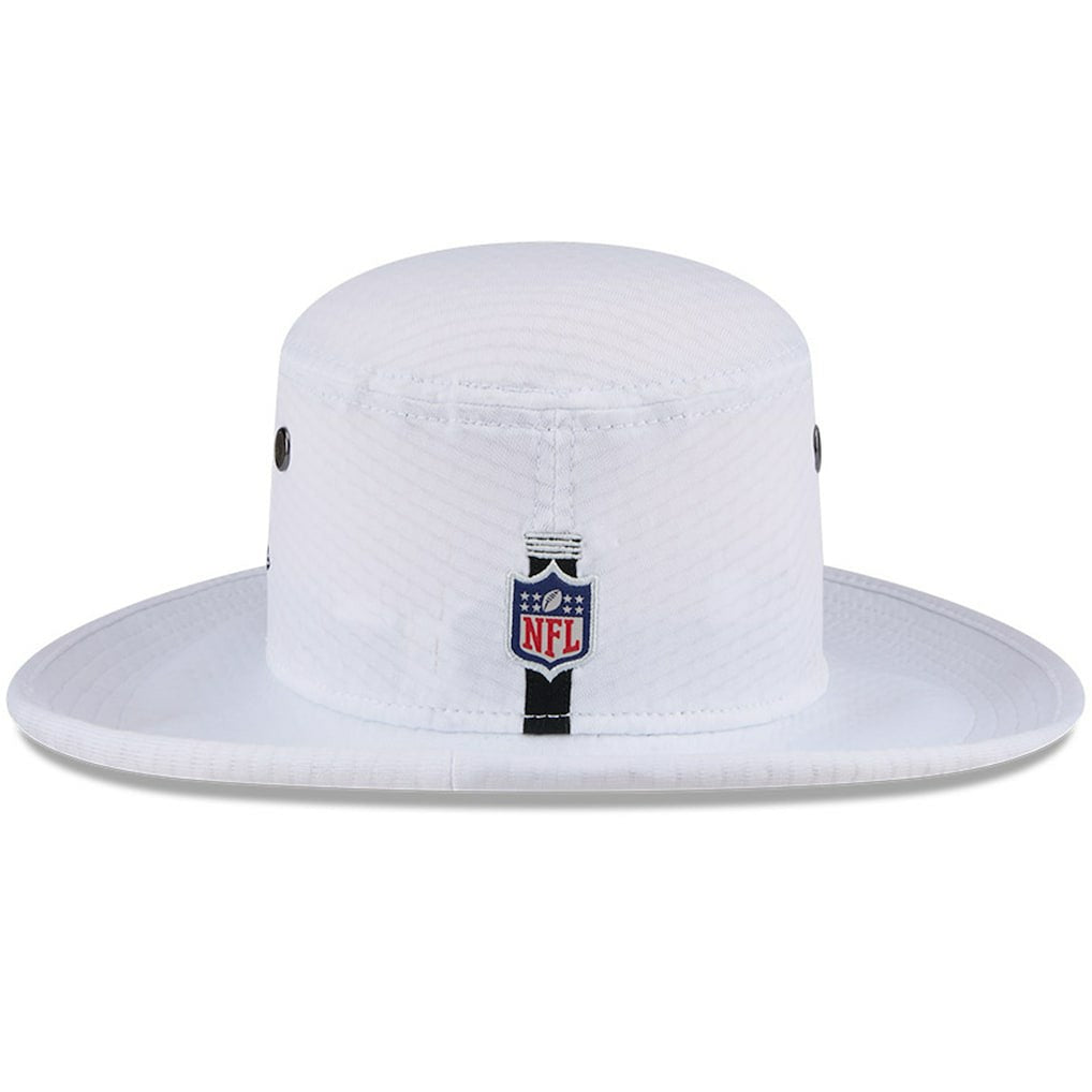 Las Vegas Raiders New Era 2024 NFL Training Camp Panama Bucket Hat White | NFL