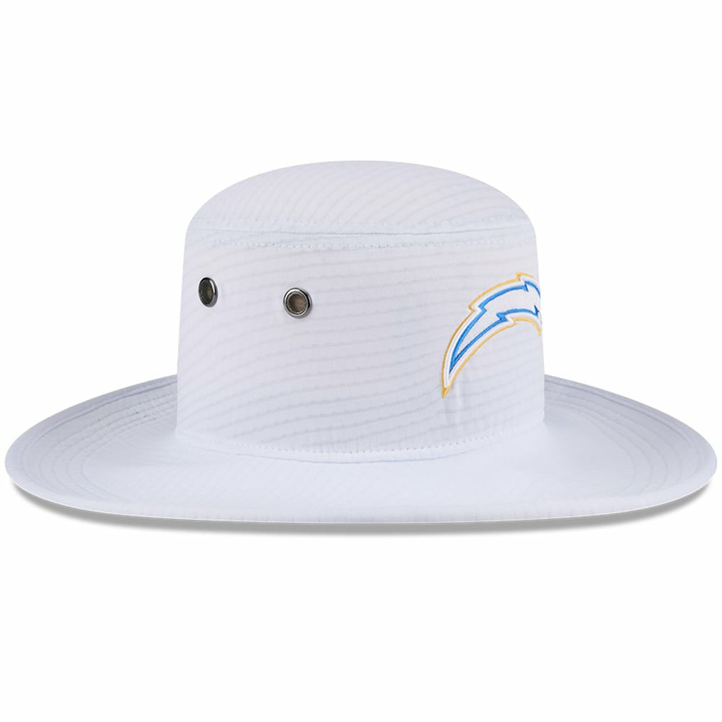 Los Angeles Chargers New Era 2024 NFL Training Camp Panama Bucket Hat White | NFL