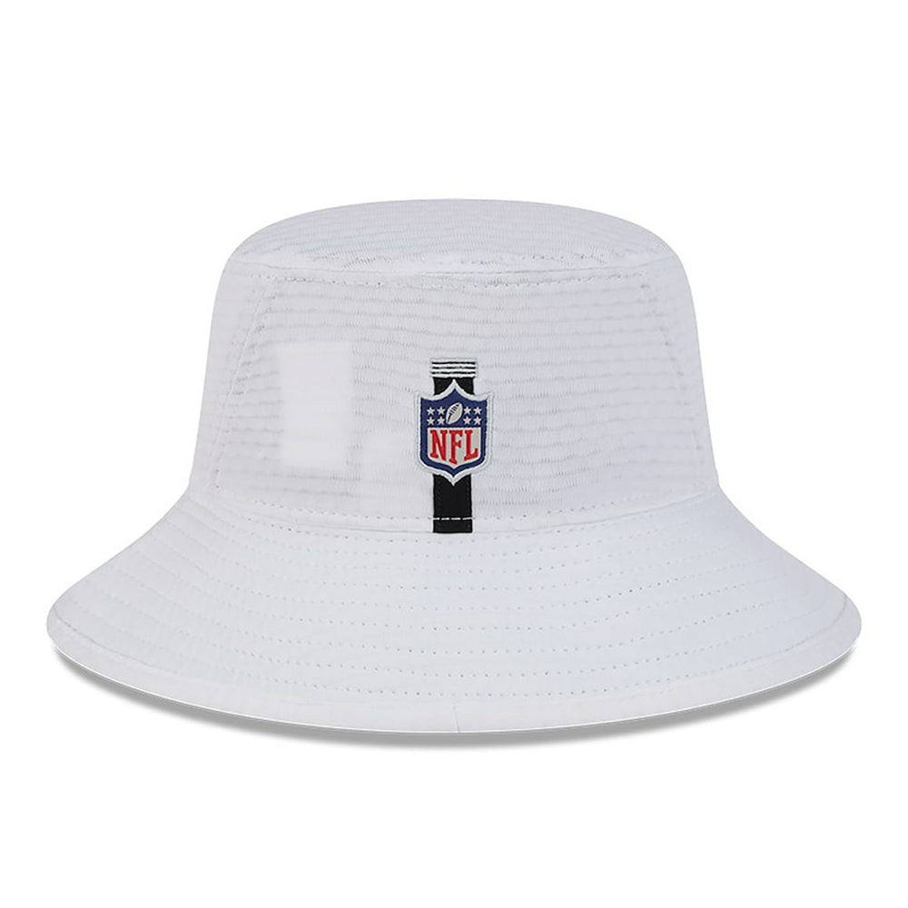 Las Vegas Raiders New Era 2024 NFL Training Camp Stretch Bucket Hat White | NFL
