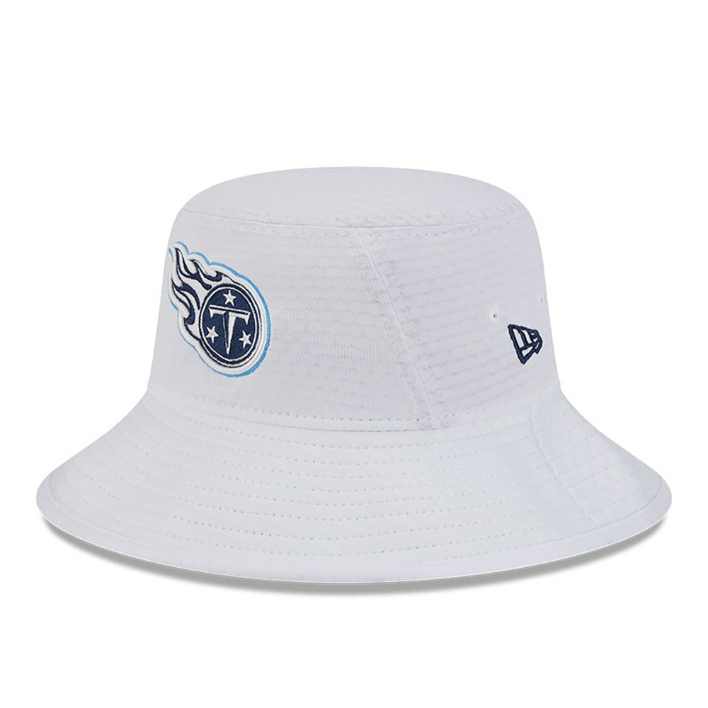 Tennessee Titans New Era 2024 NFL Training Camp Stretch Bucket Hat White | NFL
