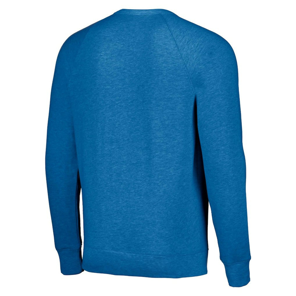 Buffalo Bills Homage Unisex Holiday Raglan Tri-Blend Pullover Sweatshirt Royal | NFL