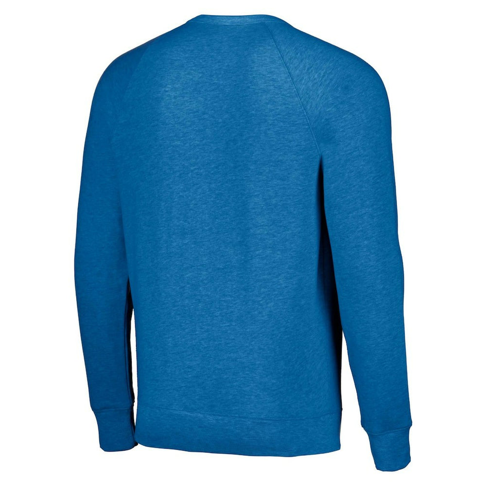 Buffalo Bills Homage Unisex Holiday Raglan Tri-Blend Pullover Sweatshirt Royal | NFL