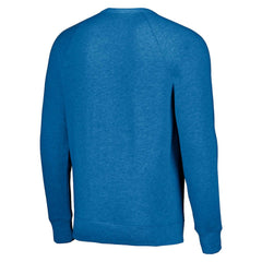 Buffalo Bills Homage Unisex Holiday Raglan Tri-Blend Pullover Sweatshirt Royal | NFL
