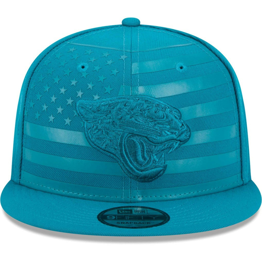 Jacksonville Jaguars New Era Independent 9FIFTY Snapback Hat Teal | NFL