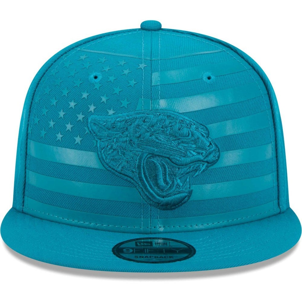 Jacksonville Jaguars New Era Independent 9FIFTY Snapback Hat Teal | NFL