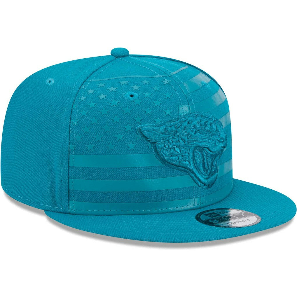 Jacksonville Jaguars New Era Independent 9FIFTY Snapback Hat Teal | NFL
