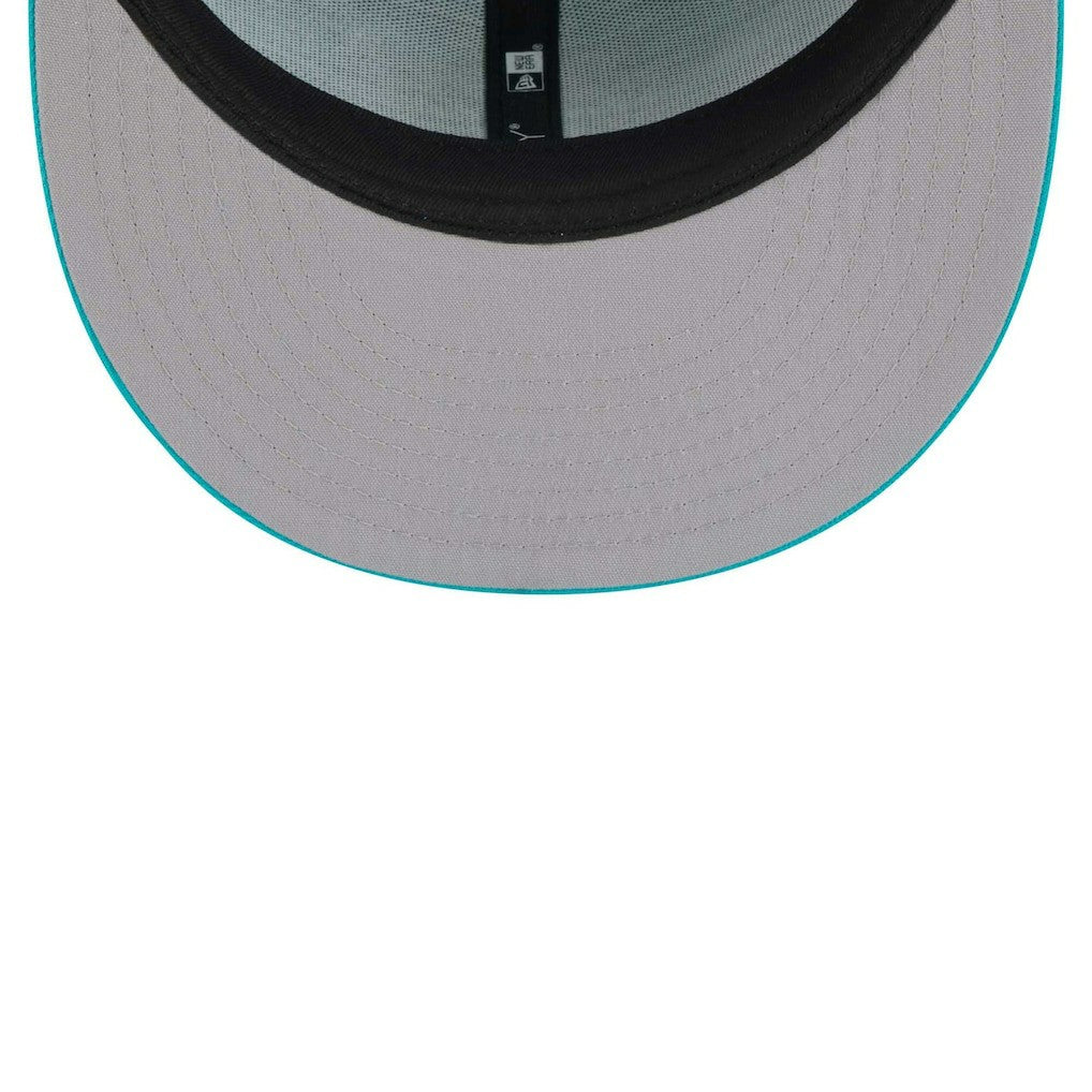 Miami Dolphins New Era Independent 9FIFTY Snapback Hat Aqua | NFL