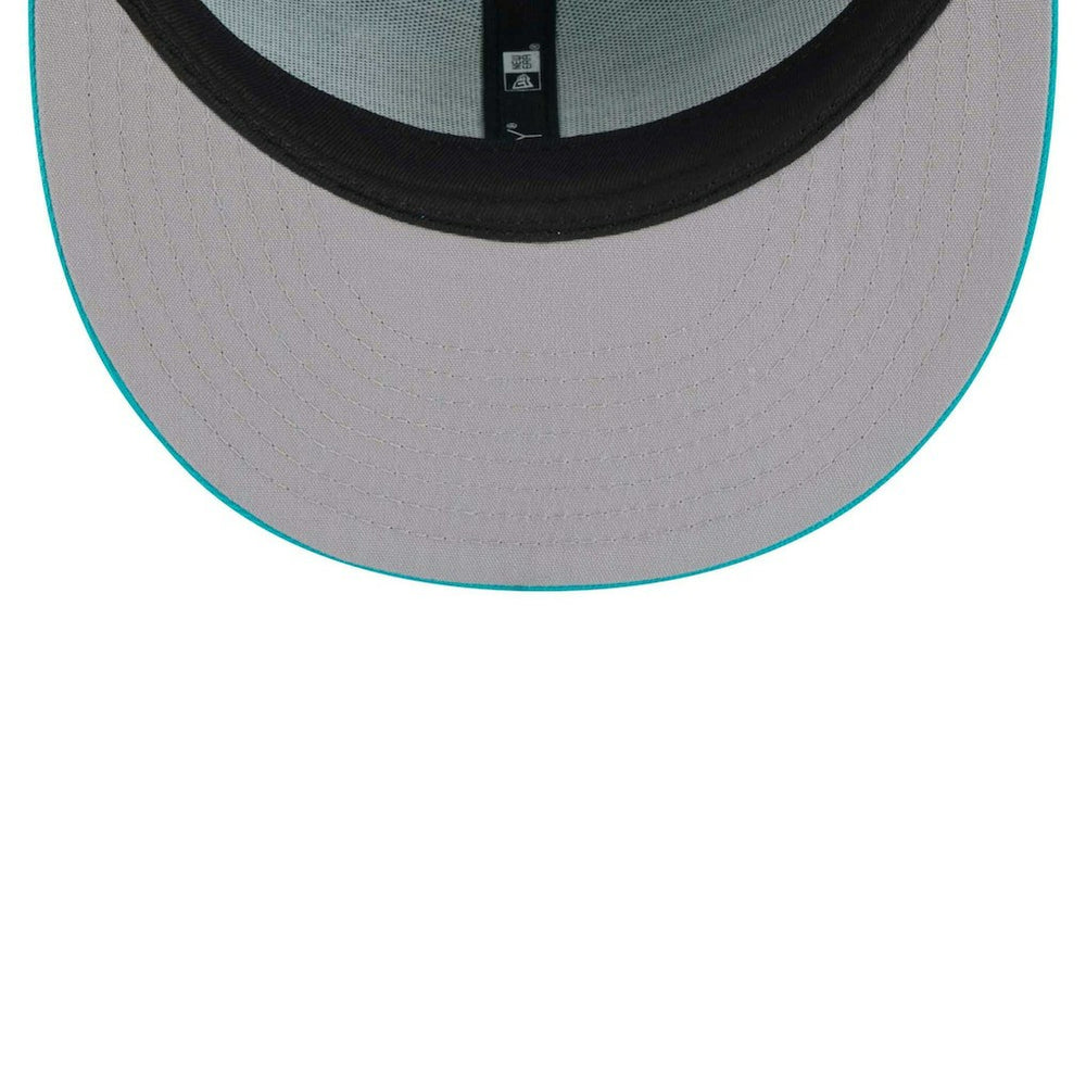 Miami Dolphins New Era Independent 9FIFTY Snapback Hat Aqua | NFL