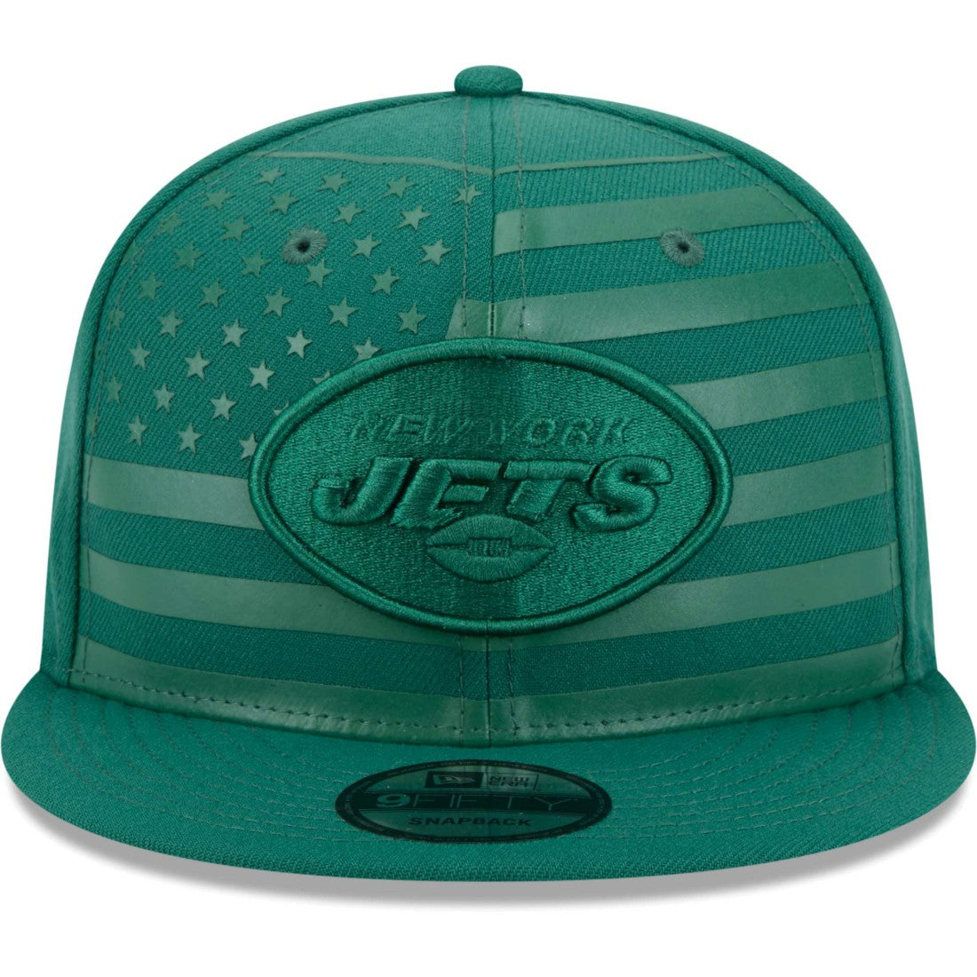 New York Jets New Era Independent 9FIFTY Snapback Hat Green | NFL