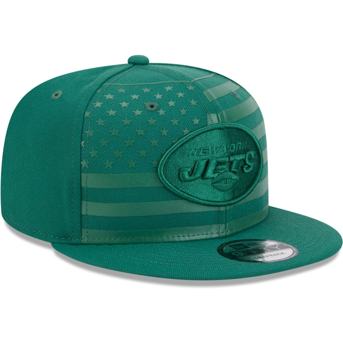 New York Jets New Era Independent 9FIFTY Snapback Hat Green | NFL