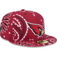 Arizona Cardinals New Era Paisley 59FIFTY Fitted Hat Cardinal | NFL