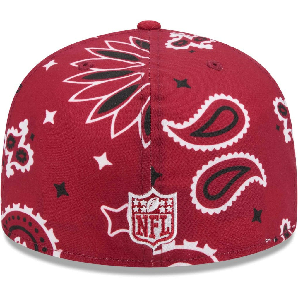 Arizona Cardinals New Era Paisley 59FIFTY Fitted Hat Cardinal | NFL
