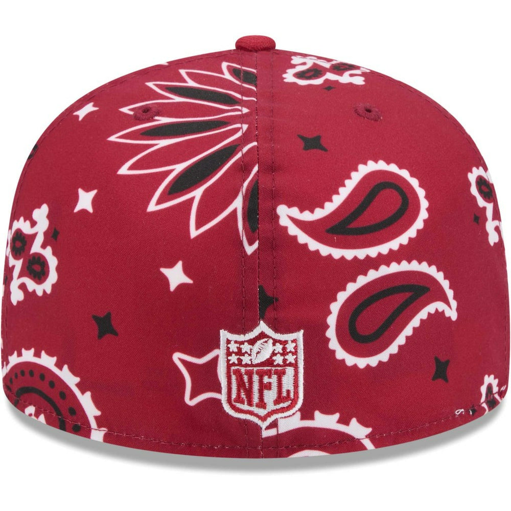 Arizona Cardinals New Era Paisley 59FIFTY Fitted Hat Cardinal | NFL