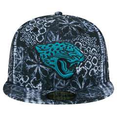 Jacksonville Jaguars New Era Shibori 59FIFTY Fitted Hat Black | NFL