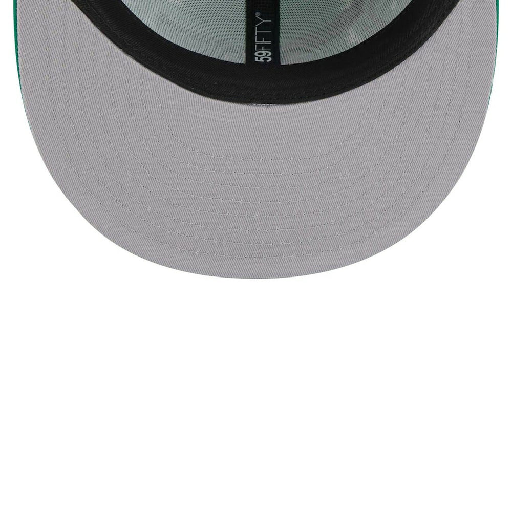 Philadelphia Eagles New Era Throwback Paisley 59FIFTY Fitted Hat Kelly Green | NFL