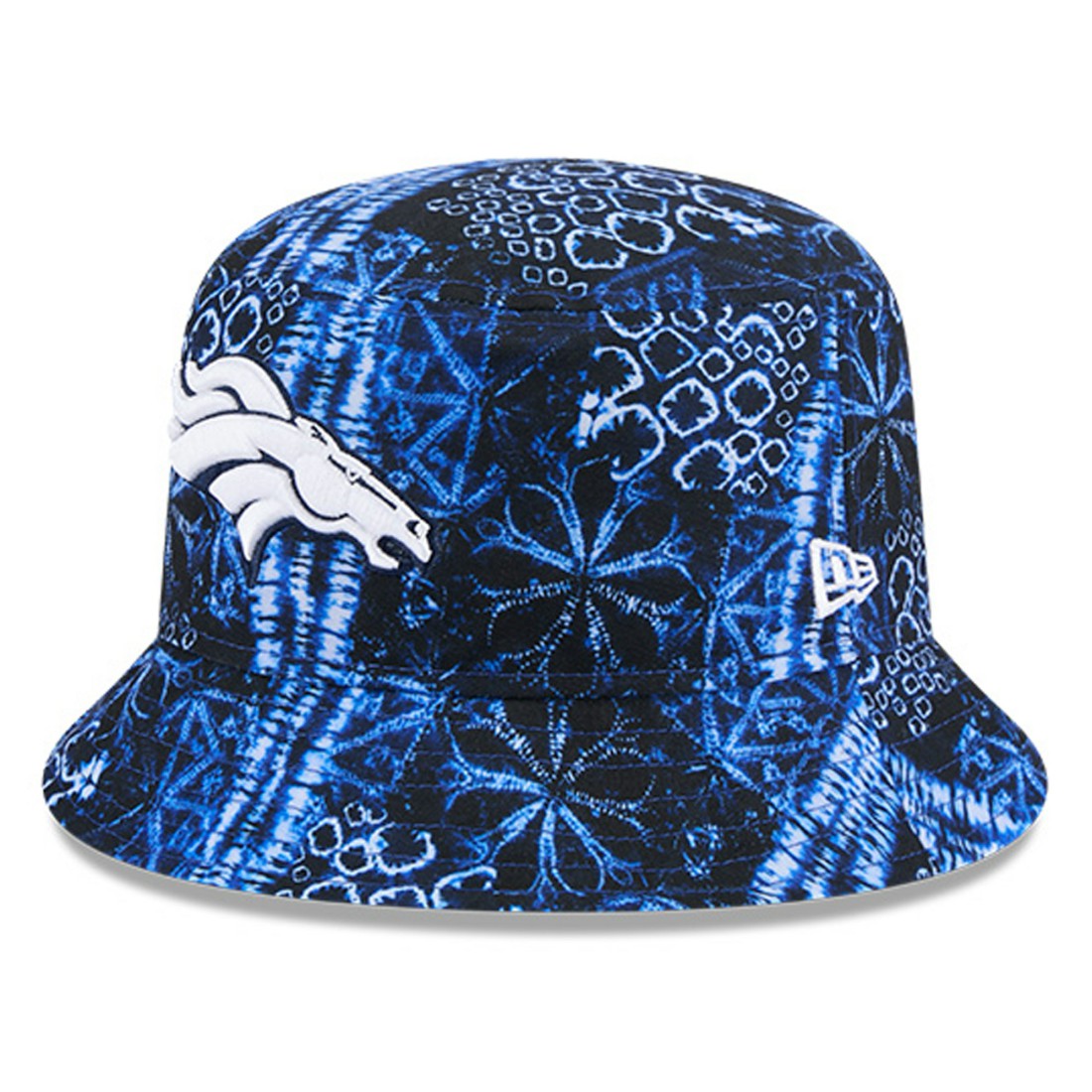 Denver Broncos New Era Shibori Bucket Hat Navy | NFL