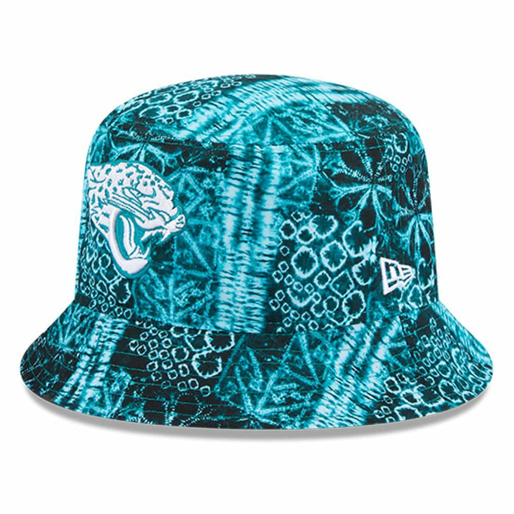 Jacksonville Jaguars New Era Shibori Bucket Hat Teal | NFL
