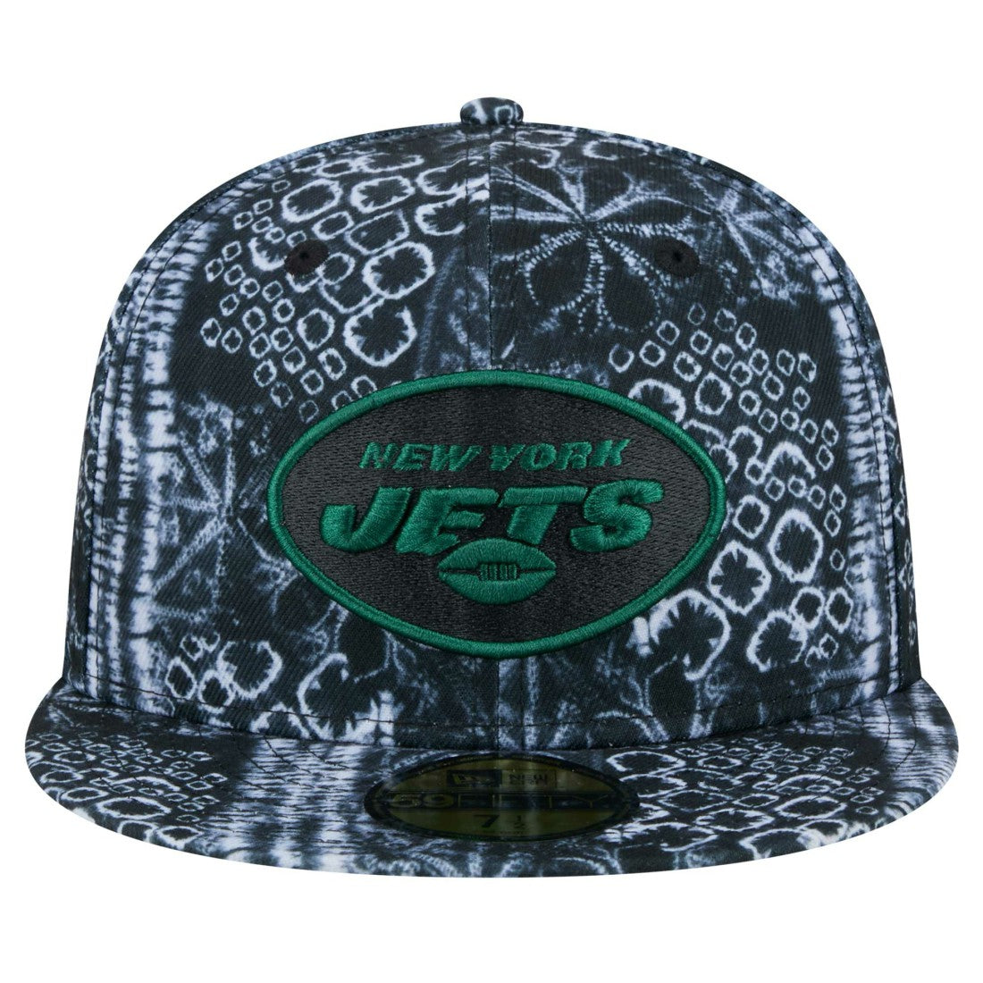 New York Jets New Era Shibori 59FIFTY Fitted Hat Black | NFL