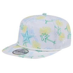Dallas Cowboys New Era Vacay Golfer Snapback Hat White | NFL
