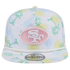 San Francisco 49ers New Era Vacay Golfer Snapback Hat White | NFL